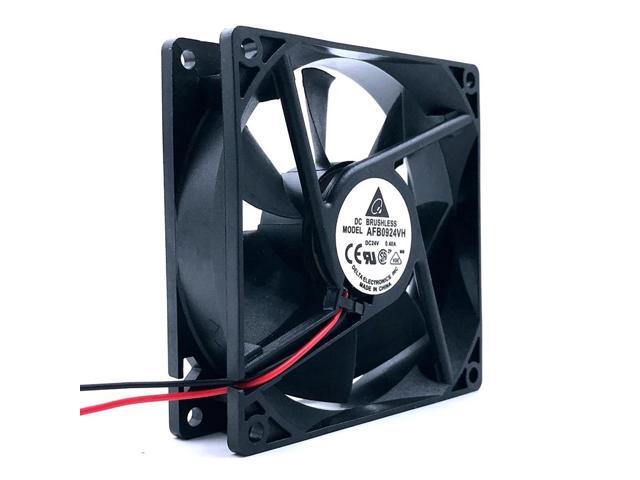 AFB0924VH is a 2-wire axial flow server cooling fan compatible with 9225 DC 24V 0.40A 92*92*25mm converters.