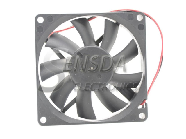 An 80mm fan (80x80x15mm) is compatible with the AFB0812HB, providing 12V DC 0.20A, dual ball bearing axial cooling, and suitable for servers and...