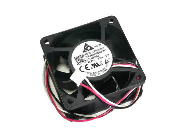 Suitable for QFR0624GH 6025 24V 0.21A industrial inverter cabinet cooling fan 60x60x25mm DC ball bearing fan