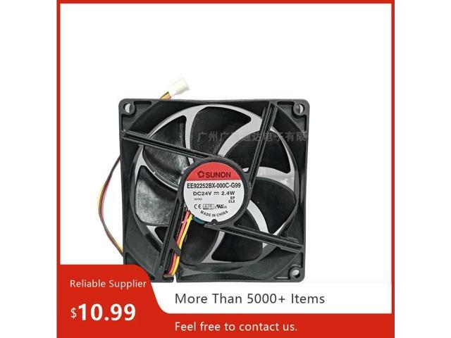 Suitable for EE92252BX-000C-G99 90x90x25mm DC 24V 2.4W industrial inverter cooling fan.