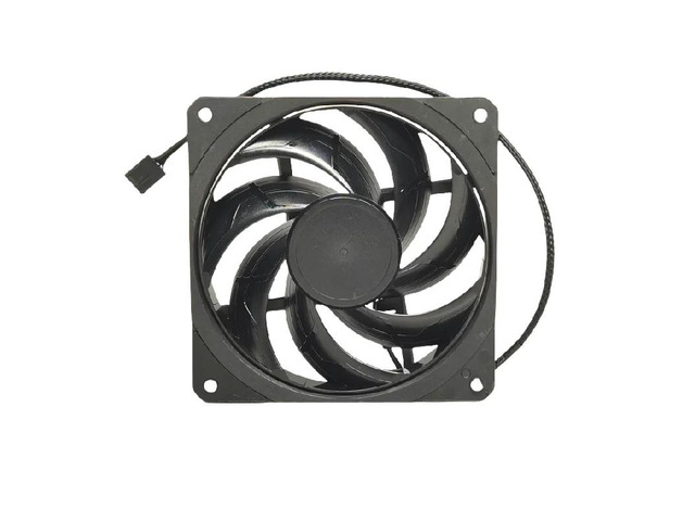 120x120x25mm Dual Ball Bearing PWM Fan - 12V 0.3A 2000RPM 4-Pin CPU Cooler 55CFM, 28cm Cable, Ultra-Quiet, Suitable for PC/Server