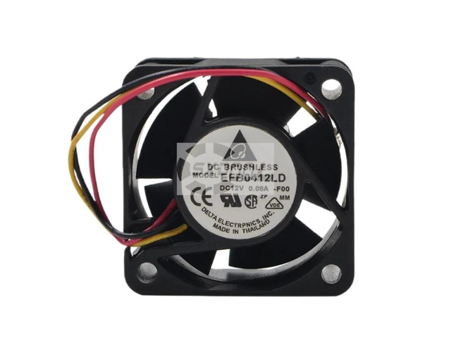 One or two 4cm fans, suitable for EFB0412LD 4020 40mm 12V 0.08A dual-ball silent cooling switch case and power supply