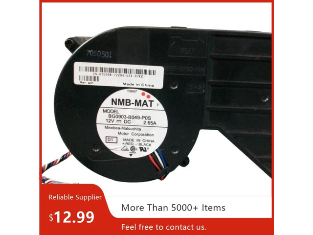 High-power 12V server fan BG0903-B049-P0S-D1 (2.65A, 31.8W, 138x93x33mm, 4-pin) for GX280/DIM8300