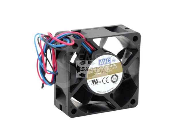 A 60mm (6cm) fan for the DATA0625B8M 6025 inverter, a 60mm DC 48V 0.15A dual ball bearing inverter cooling fan, measuring 60x60x25 mm.