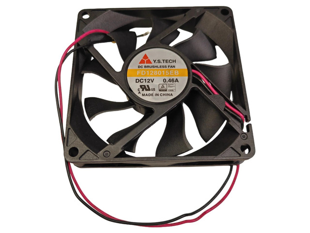 Suitable for FD128015EB 80x80x15mm 12V 0.47A Dual Ball Bearing Silent Cooling Fan 33.7CFM 3150RPM Industrial DC Fan