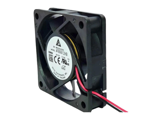 Suitable for AFB0612HB 6015 12V 0.15A 60mm dual ball bearing fan 2900RPM silent cooling, suitable for chassis coolers and power supplies.