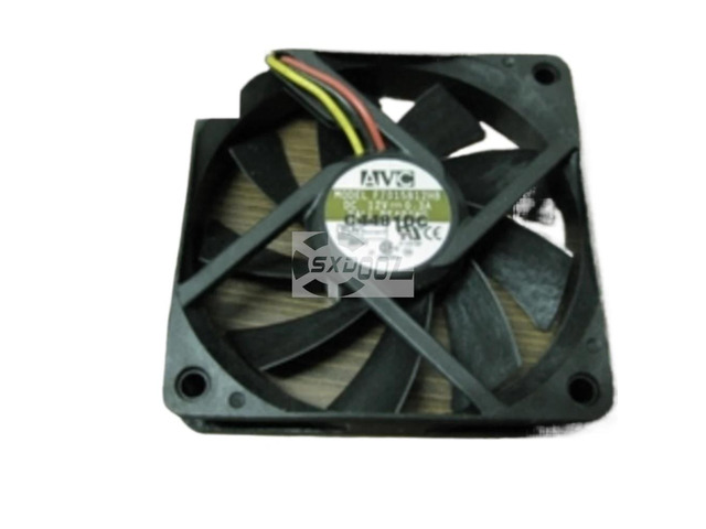 A 70mm fan (70x70x15mm) for the F7015B12HB CPU server cooling fan, DC 12V 0.30A.