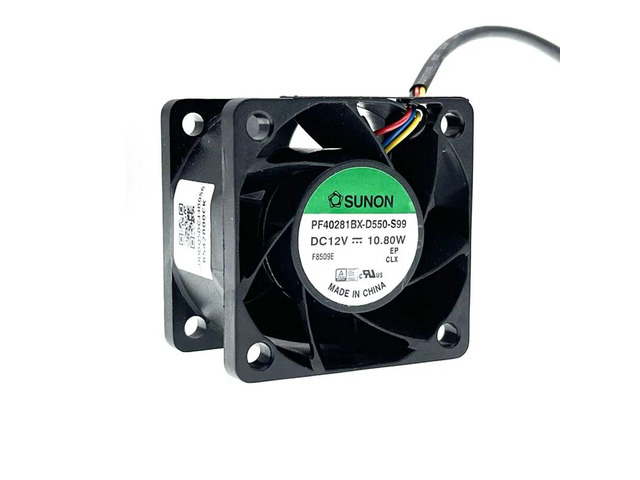 40mm 4cm High-Speed CFM Chassis Cooling Fan, PF40281BX-D550-S99, suitable for 40X40X28mm 4028 12V 10.80W 20000RPM 4-Wire Mini Fan
