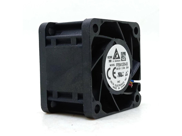 Fan FFB0412EN FFB0412EN-00 suitable for remote control racing cars, 4cm high-speed fan for 4028 12V, computer server power supply cooling fan.