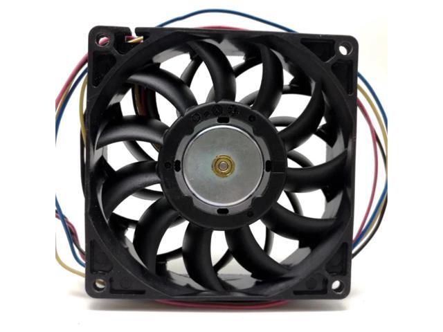 92mm 48V chassis fan for DB09225B48F 90mm x 25mm PWM thermal communication devices and converters.