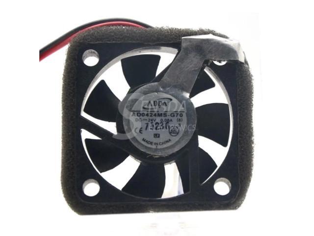 Suitable for AD0424MS-G70 4010 DC 0.08A 4CM axial cooling servers and electronic products, 40mm 24V fan.