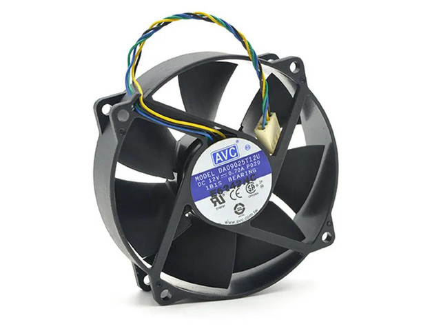 Suitable for DA09025T12U 9025 90mm / 80mm x 25mm PWM round heatsink fan 12V 0.70A 4-wire 4-pin connector heatsink