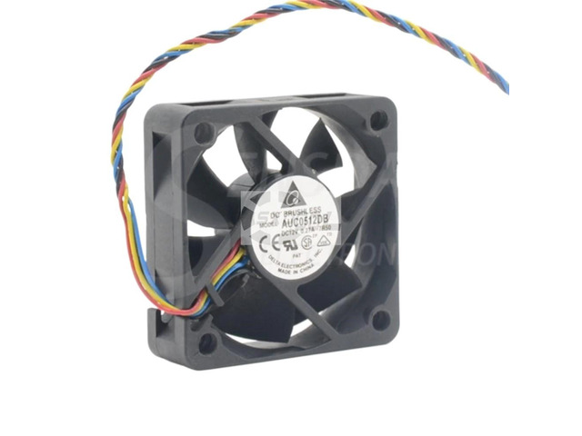 A 50mm fan is provided for the AUC0512DB 5015 12V 0.27A four-wire server inverter to achieve efficient heat dissipation.