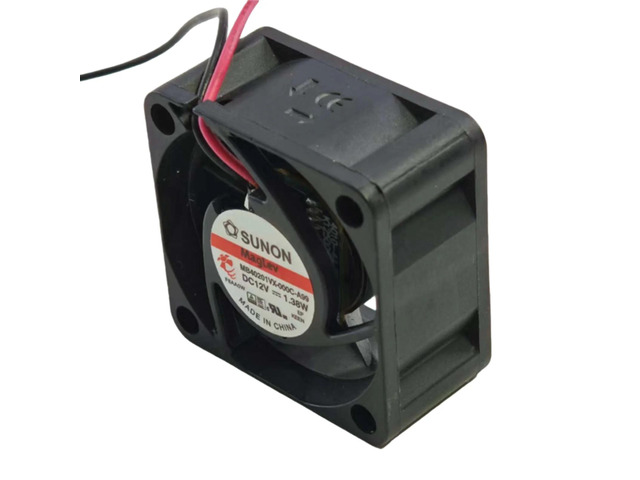 A 12V DC cooling fan suitable for MB40201VX-000C-A99 4020, measuring 40x40x20mm, with a speed of 8200RPM and an airflow of 10.8CFM, and equipped...