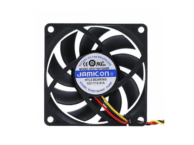 70mm UPS fan (7cm) for cooling power supplies of KF0715H1SABR DC 12V 0.41A C1K C2K C3K models.