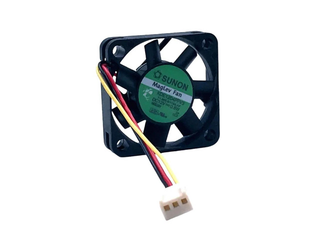 40mm 12V fan, 0.8W 3500RPM cooling fan, 3-pin, 1U heatsink, small form factor, suitable for KDE1204PFV3.