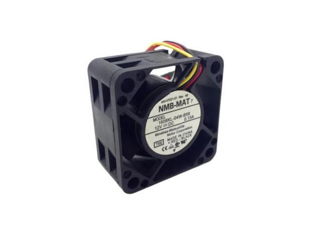 1608KL-04W-B59 is suitable for the Minebea 4CM dual-ball switch cooling fan (4020), DC 12V, 0.15A.