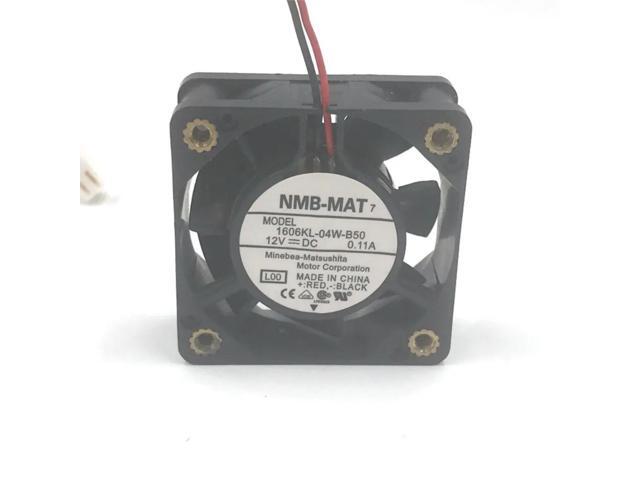 40mm (4cm) fan for the 1606KL-04W-B50, 12V 0.11A 6500RPM axial cooling, 4015 40x40x15mm.