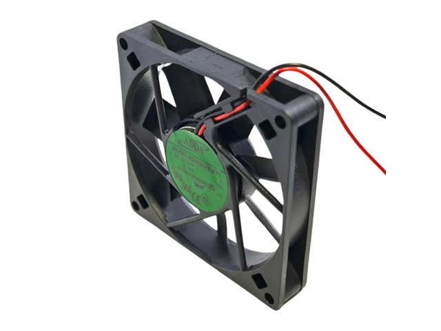 DC 24V 0.14A 80mm 8015 3200RPM 29CFM ultra-thin silent axial-flow heatsink for AD0824HX-D71 inverter chassis power supply.