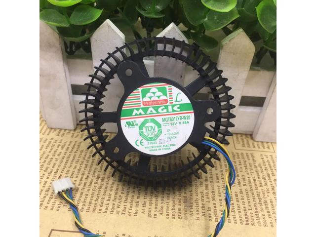 MGT8012YR-W20 DC 12V 0.48A GTX260 GTX275 GTX280 GTX285 Cooling Fan with Fan Wheel