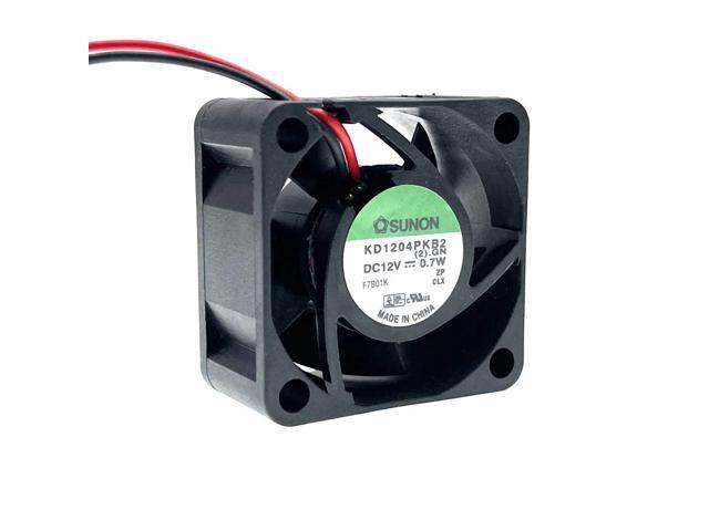 40mm 4cm 12V Silent Cooling Fan, suitable for KD1204PKB2 Dual Ball Bearing 40X40X20mm 12V 4CM Mini Fan