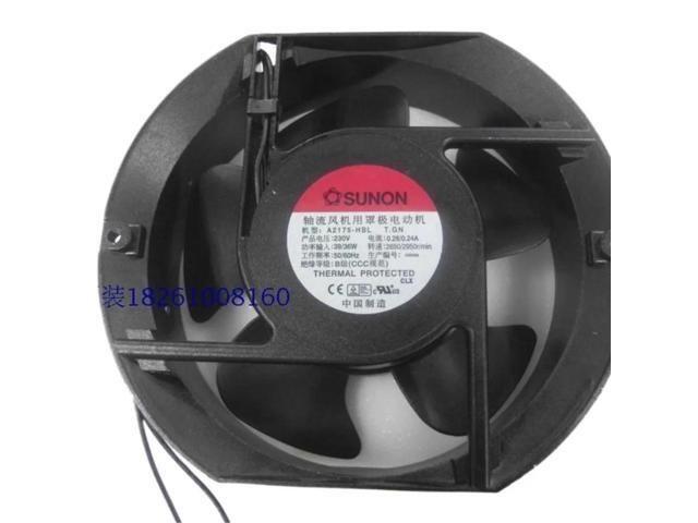 This product is suitable for A2175-HBL T.GN 17CM 170*150*51MM 1751 AC 230V rack-mount axial flow server fans.
