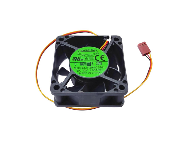 Suitable for RB6025BU 6025 6CM DC 12V 1.0A dual ball bearing high-speed cooling fan