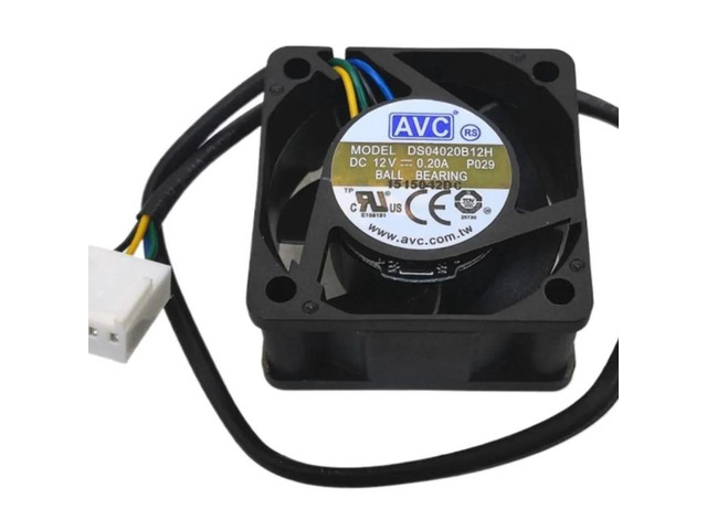 A 40mm cooling fan with PWM speed control for the Jetson Nano DS04020B12U 4020 40mm 4cm 40x40x20 DC 12V 0.25A, providing powerful air cooling.