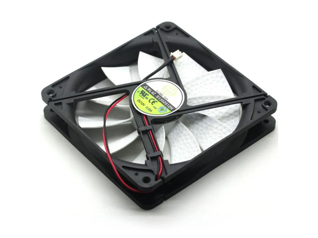 Suitable for GLOBE FAN RL4Z S1352512H DC 12V 0.33A 13.5CM 135mm fan PC case power supply cooling fan 135x135x25mm heatsink.