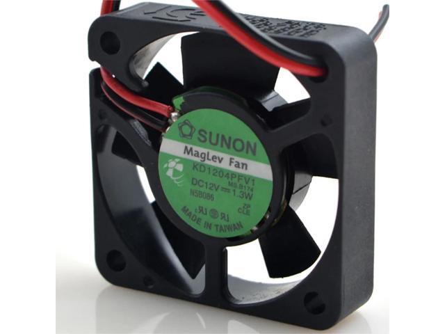 KD1204PFV1 4010 4CM 12V 1.3W Power Charger with Cooling Fan - Mini Type Suitable for PCs, Laptops, CPUs, and Electronic Products