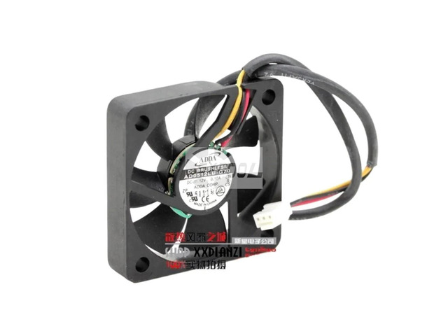 Suitable for AD0512LB-G70 12V 0.10A 50mm 5010 silent cooling fan, dual ball bearing, suitable for electronic products, computers, servers,...