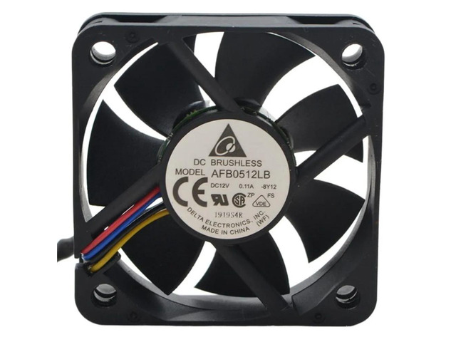Suitable for AFB0512LB 5015 50x50x15mm 50mm fan, 12V 0.11A dual ball bearing 4-wire 4-pin silent cooling fan.