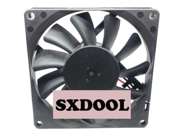 An 80mm fan for ME80151V3-000U-A99, measuring 80x80x15mm, DC 12V, 1.08W, 2400RPM speed, and 30CFM airflow.