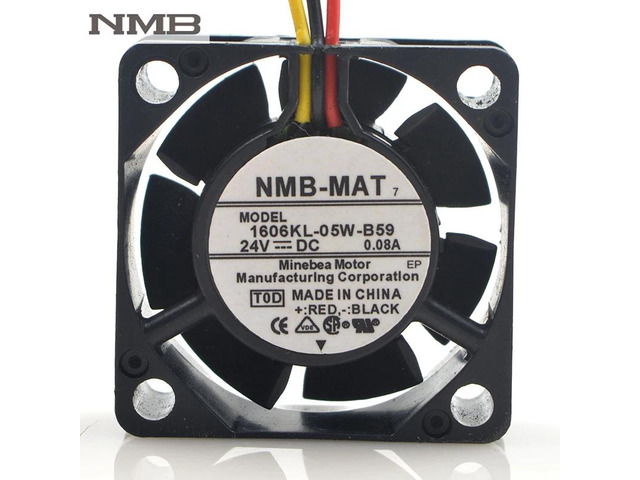 4015 1606KL-05W-B59 L02 24V 0.08A FH6-1742 Three-wire cooling fan