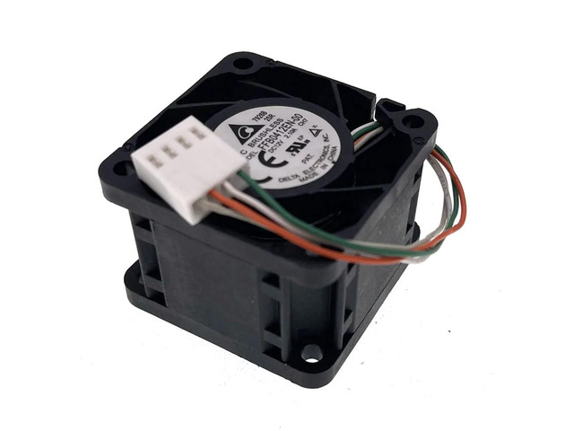 Motherboard 4-pin ultra-high-speed 40mm 4cm cooling fan, suitable for FFB0412EN-00 40X40X28mm dual ball bearing 12V 25000RPM 1U 2U server cooling.