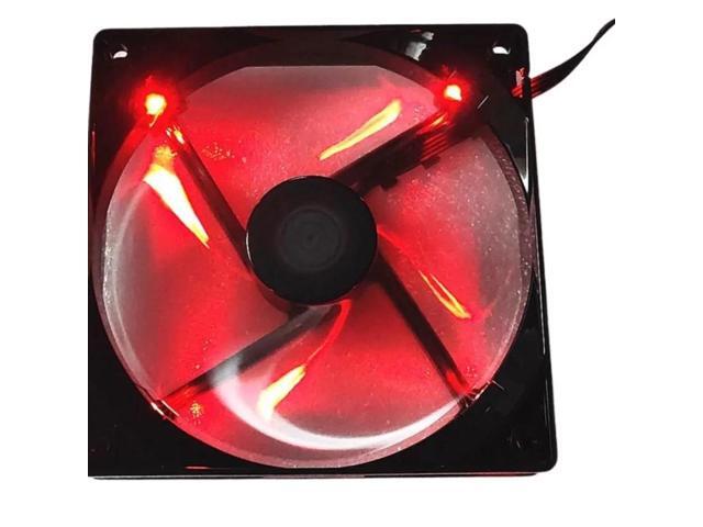A12025-16RB-4BP-F1 DF1202512RFHN T400 Blizzard Fan 12025 12cm Four-Wire Speed Control Red Silent