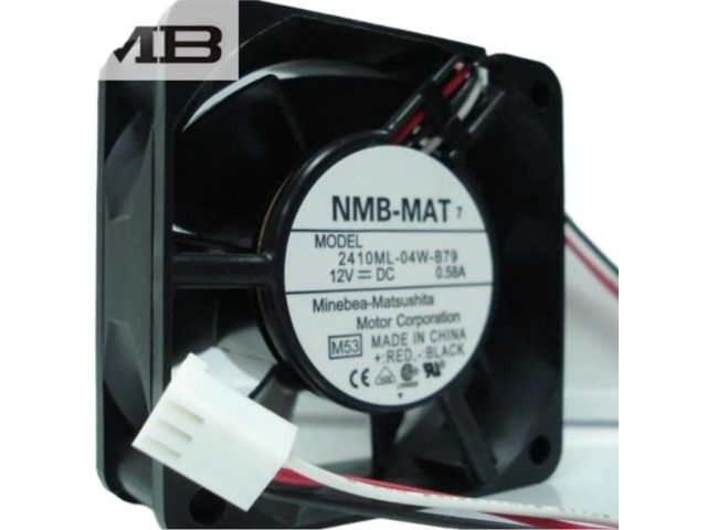 Cooling fan for 2410ML-04W-B79-F62 6025 60x60x25mm 6cm DC 12V 0.58A three-line server inverter