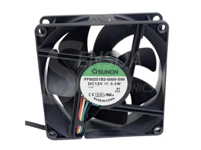 PF80251B2-0000-S99 12V 3.4W 8025 80mm 8cm PWM Temperature-Controlled Axial Cooling Fan