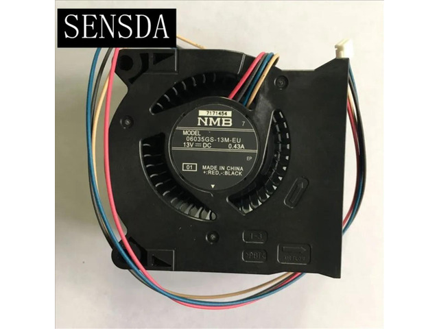 Blower cooling fan 06035GS-13M-EU DC13V 0.43A suitable for CB-S05E/X41/S41/U42 projectors.