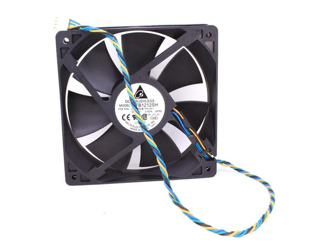 A 120mm 12V computer fan for AFB1212SH 1225 12025 CPUs, measuring 120*120*25mm, with a current rating of 0.80A and a 4-pin PWM connector. Suitable...