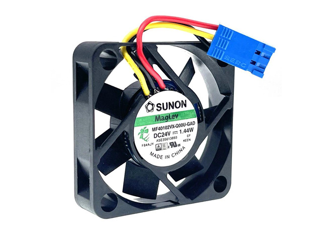 2wire 4010 40mm 4cm 24V 1.44W MF40102VX-Q00U-GAD 40X40X10mm Ultra-thin Cooling Fan, suitable for 3D printers and printing molds.