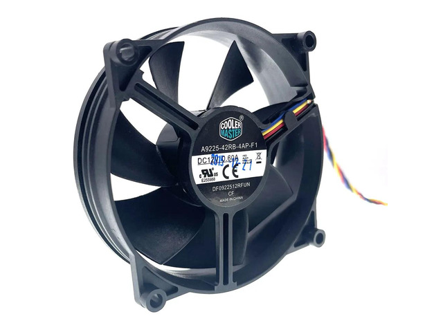 A9225-42RB-4AP-F1 DF0922512RFUN CPU Cooler PWM Cooling Fan, 92X92X25mm 92mm 90mm 12V 0.60A 3800RPM High Speed