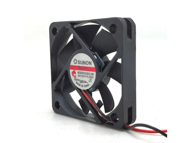 50mm 3D printer fan (5cm) for 12V 5010 3D printers, magnetic levitation bearing, DC extruder hot end.