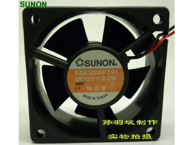 Suitable for KDE1206PTS1 6025 60mm 6cm DC 12V 2.3W Silent Hydraulic Cooling Fan