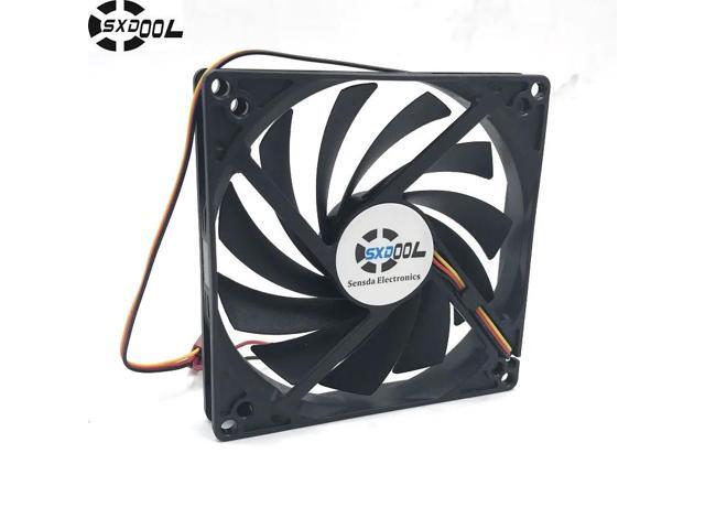 100mm x 10cm ultra-thin single-fan chassis fan, ultra-thin, washable, ultra-quiet, suitable for power supplies and computer case cooling.