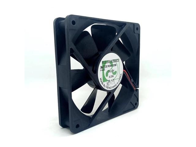 120mm fan 12025, RDM1225B 12V computer power supply case cooling fan 12cm
