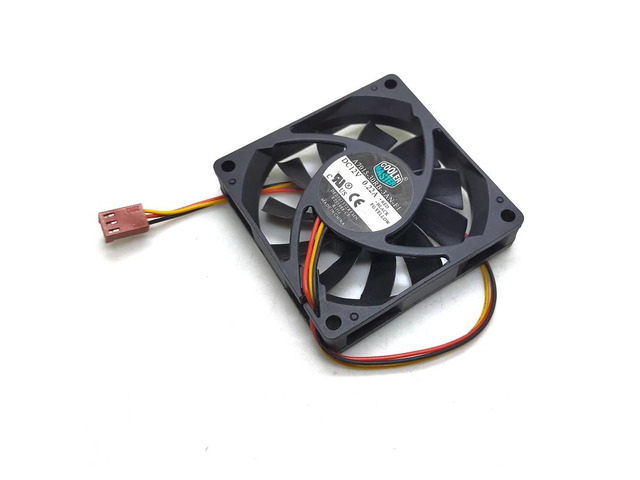 70mm PC fan for Cooler Master A7015-30RB-3AN-F1 DF0701512RFMN E255988-CF, DC12V 0.22A, 3-pin 3-wire, 70x70x15mm.