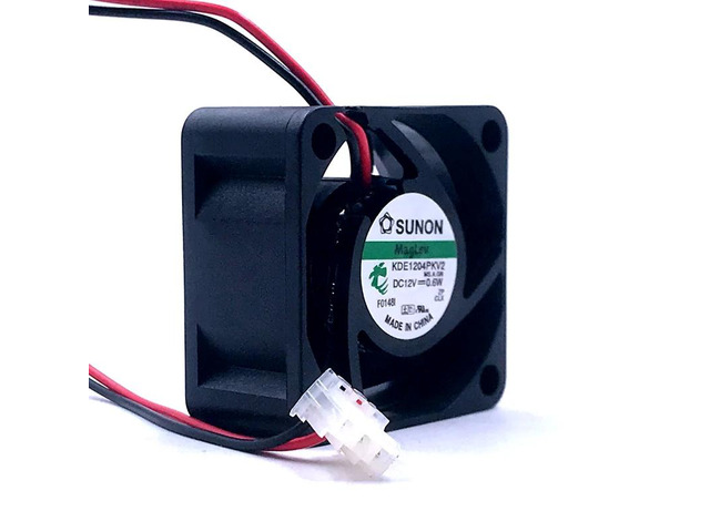 40mm fan for KDE1204PKV2 MS. A.GN, silent 40*40*20mm magnetic levitation DC 12V silent axial cooling fan.