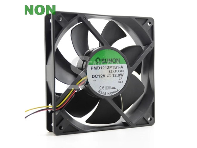 Suitable for PMD1212PTB1-A (2).F. GN 120mm x 25mm 12V 12.0W 3pin 150CFM chassis fan