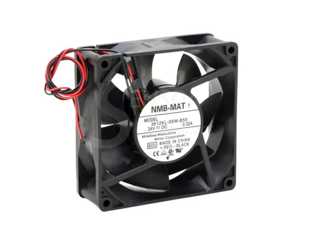 Suitable for axial cooling fans of 3612KL-05W-B50 9032 9CM 90mm DC 24V 0.32A server inverters.